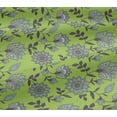 thumbnail image 4 of oneOone Cotton Jersey Light Green Fabric Mandala & Floral Sewing Material Print Fabric By The Yard 58 Inch Wide, 4 of 4