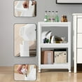 thumbnail image 4 of Fufafayo under $5 Slim Rolling Storage Cart 3 Tier Bathroom Organizer Mobile Shelving Unit Utility Cart Tower Rack for Kitchen Laundry Narrow Places, 4 of 6