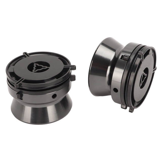 Adaptadores de buje NAB de aleación de aluminio, 1 par de abridores en pulgadas de buje NAB para Akai Studer Re Vox, funcionalidad inteligente