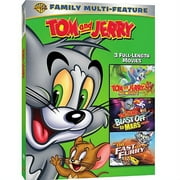 Tom & Jerry 3 Full-Length Movies [DVD]