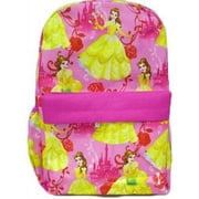 Backpack - Disney - Belle Princess Pink/Yellow 16" All-Over Print
