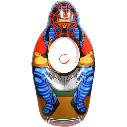 Hedstrom Inflatable Strike Zone Trainer with Foam Baseball Walmart