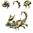 thumbnail image 6 of jicheng Scorpion Figurine Decoration Animal Sculpture for Party Bookcase Living Room vintage, 6 of 9