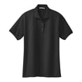 thumbnail image 4 of Port Authority L500 Ladies Silk Touch Polo, Black, 4XL 2-Pack, 4 of 5