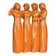 thumbnail image 1 of Figura de la amistad entre hermanas, estatua de la amistad femenina, escultura para dos, tres, cuatro, cinco o seis hermanas, amigas, mejores amigas, regalos de cumpleaños y Navidad., 1 of 8