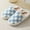 G-Blue, variant on Couple Winter Soild Plaid Happy Face Slippers for Women Pattern Cartoon Large Size Cute House Slippers for Women Warm Padded Cotton Slippers