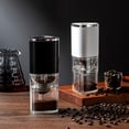 thumbnail image 1 of Xihbxyly Molinillo de Café Portátil, Ajustable con Múltiples Configuraciones de Molienda, Cónico de Cerámica, Recargable Por Usb, Silencioso, para Uso En Casa, Oficina y Viajes, Tamaño 19 X 7,5 X 7,5, 1 of 7