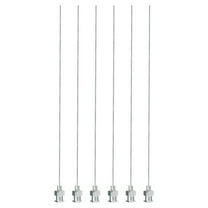 Uxcell 6 Pcs 22G 5 Inch Blunt Tip Dispensing Needle with Lure Lock for Refilling Liquid Inks Adhesives