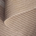thumbnail image 6 of SAFAVIEH Braided Dedan Bordered Reversible Area Rug, Natural/Ivory, 5' x 8' Oval, 6 of 11