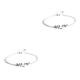 thumbnail image 4 of sweethay Tobilleras en capas con cuentas oro plata ajustable estilo elegante estrella playa accesorios pulseras de tobillo para niñas mujeres Type2 NO2, 4 of 6