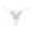 White, variant on Women Lace Panties V Cut Cheeky Underwear Low Rise Bikini Naughty Lingerie Brief