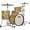 Lemon Oyster, variant on Ludwig Classic Maple Jazzette 3-Piece Drum Shell Pack - Lemon Oyster