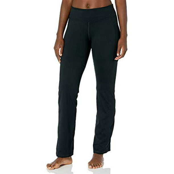 C9 Champion Women's Curvy Fit Yoga Pant, Ebony Long Length, L