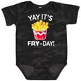 thumbnail image 3 of Inktastic Yay Its Fry Day with Cute French Fries Boys or Girls Baby Bodysuit, 3 of 5