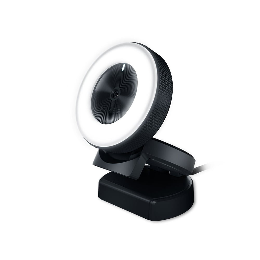 Razer Kiyo 1080p Desktop Streaming Camera Webcam With Multi Step Ring Light Lamp For Tik Tok Live Streaming Black Walmart Com