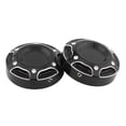 thumbnail image 2 of 2x Motorcycle Frame Hole Cover Cap, Frame Hole Plug Decorative Cap Cover, Spare black white, 2 of 9