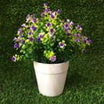thumbnail image 4 of Artificial Flower Grass Plant Pot Bonsai Home Balcony Furniture Desktop Decor, 4 of 7