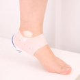 thumbnail image 3 of Protectores de talón de silicona - Protector de gel para mujeres y hombres - Alivio hidratante para ampollas, pies agrietados, fascitis plantar y espolones - Suaves., 3 of 3