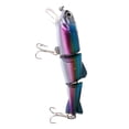 thumbnail image 2 of Señuelos de pesca articulados de varias secciones, cebos duros, minnow y wobbler Azul púrpura, 2 of 7