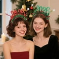 thumbnail image 4 of Yoyauz 2026 New Year Party Supplies Gold Black Silver Adult Female And Male Headwear Flashing Photo Booth Props 2026 Celebration Eve Party And Holiday Headwear, 4 of 6