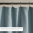 thumbnail image 4 of Cotton Blend Waffle Texture Shower Curtain, 4 of 7