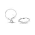 thumbnail image 2 of 3/4CT Diamond Engagement Wedding Ring Set 10K White Gold, 2 of 3