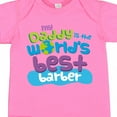 thumbnail image 4 of Inktastic Worlds Best Barber Daddy Boys or Girls Baby Bodysuit, 4 of 5