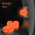 thumbnail image 5 of Luminous Tire Valve Caps with ABS Material, Glow-in-the-Dark Design for Cars and Bikes, Easy Hand-Tighten Installation, Prevents Dust and Leaks, 4-Pack, 5 of 7