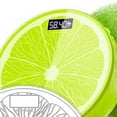 thumbnail image 3 of OUNONA Creative Lemon Design Electronic Weight Scale for Home Use HighPrecision Glass with LED Display Green 1Pc, 3 of 8