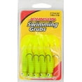 thumbnail image 3 of Johnson Swimming Grub Fishing Lure, Chartreuse, 1/8 oz, 3 of 6