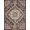 Burgundy Cream Teal, Pattern 19, variant on ODIKA 8'x10' Washable Area Rug Non-Shedding, Easy Care, Dining Boho Table Faded Ornate Framing Navy Burgundy Bohemian for King Size Bedroom Under Bed, Master Suite