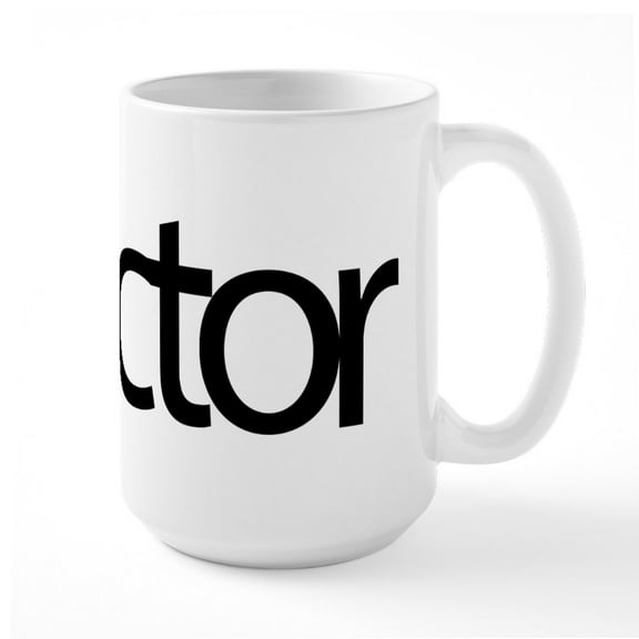 CafePress - Idoctor - 15 oz Ceramic Large White Novelty Mug