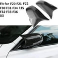 thumbnail image 6 of BIBABLYKE Left Right Side Doors Mirror Cover For F10 14-16 Car Side Mirror Cover Wing Cap Housing, 6 of 8