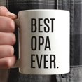thumbnail image 3 of CTDream 11oz. Coffee Mug Birthday Gift, Best Opa Ever, 1-Pack, 3 of 7