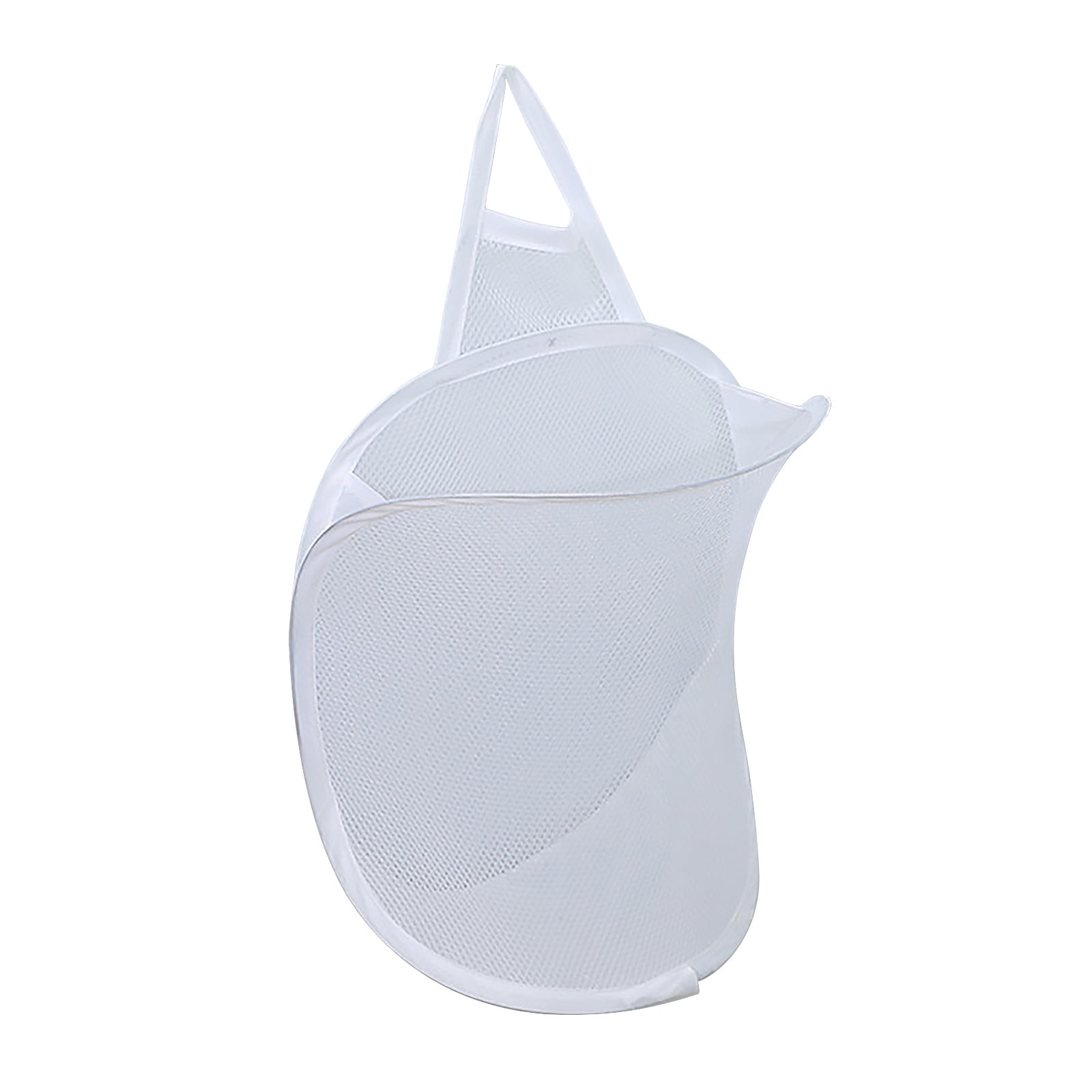CreativeArrowy Mesh Hanging Popup Laundry Hamper, Foldable Popup Mesh