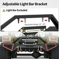 thumbnail image 4 of Ledkingdomus Full Width Front Bumper Compatible with 1987-2006 Jeep Wrangler, TJ & YJ Off Road with Plate D-Ring, 4 of 4