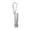 Silver, variant on Emergency Outdoor Whistle Metal Material Loud 120db Lightweight Compact for Hiking Camping Adventure Survival