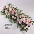 thumbnail image 1 of 50/100cm DIY arreglo de pared de flores de boda suministros peonías de seda rosa artificial fila de flores decoración boda arco de hierro telón de fondo Adepaton 2027272-15, 1 of 1