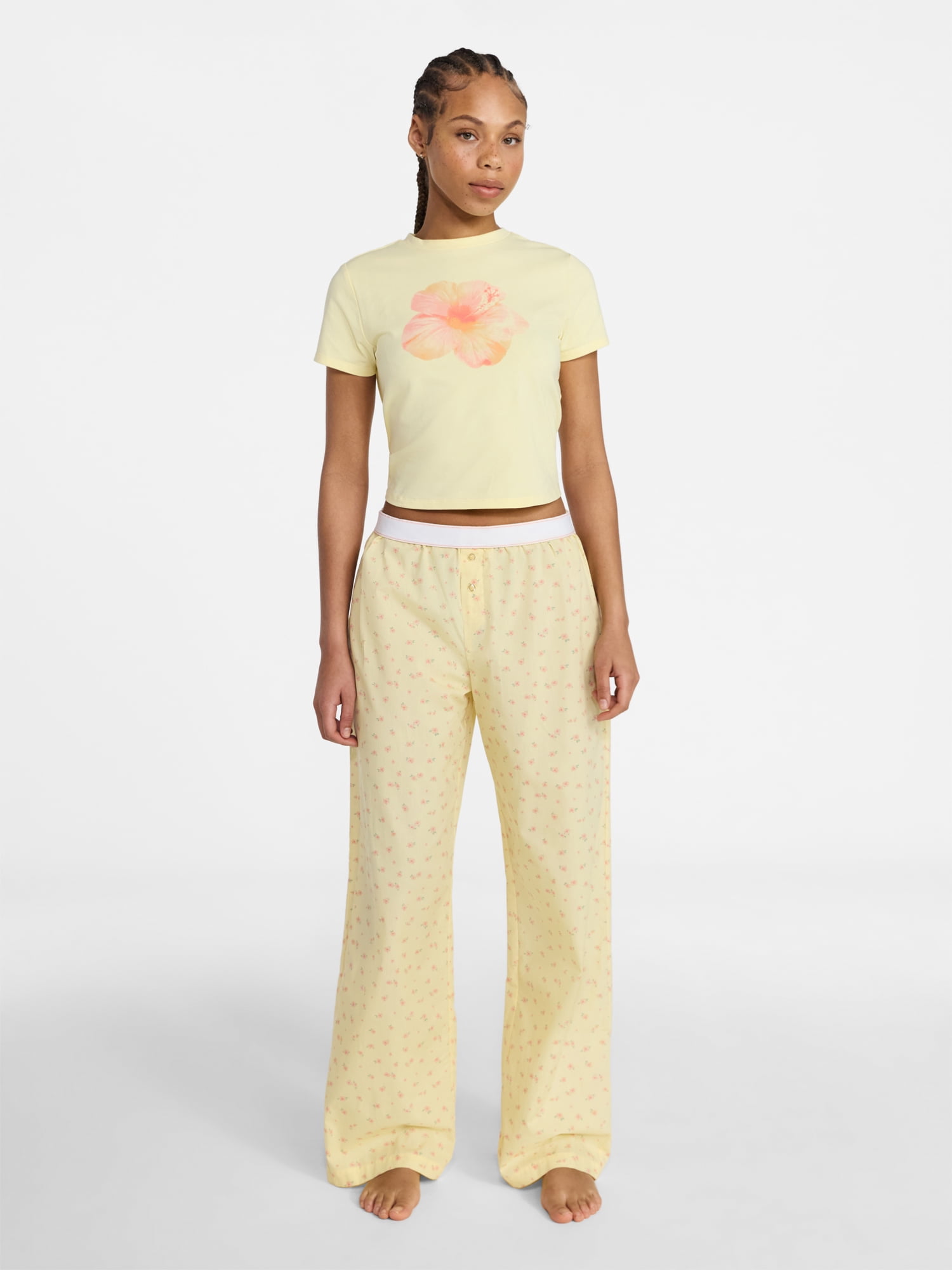 No Boundaries Sleepwear Boxer Pant, Women's size XS - XXL