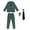 Green, variant on Zwiiyzr 2025 2-11Y Toddler Boy Clothes Suit 4Pcs Formal Blazer Jacket + Bowtie + Boutonniere + Suit Pants Boys Gentleman Outfits Set Red