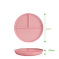 thumbnail image 2 of Durable Divided Plates for Portion Control, Reusable Dinnerware for Kids & Adults, Scratch-Resistant, Microwave Safe, BPA-free, Colorful Dishes for Daily Use, 2 of 6