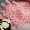 thumbnail image 6 of 3-5mm Resin Glow in A Dark Pebbles Rocks Sand Accessory DIY Decorative Multipurpose for Garden Smooth Surface , Light Red 50g, 6 of 7