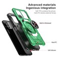 thumbnail image 4 of 6goodeals Series For Nokia Style+ 5G, Nokia G400 5G Phone Case with Tempered Glass Screen Protector, Full-Body [Military-Grade], Magnetic Car Mount Ring Holder, Heavy-Duty Case - Green, 4 of 7