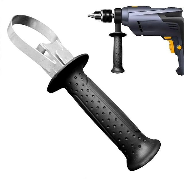 Substitute drill handle – Hammer side handle, auxiliary front handle, 60–65 mm, ergonomic tool accessory for rotary hammer