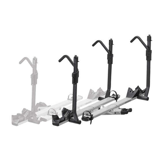 Yakima StageTwo 2" Premium Platform  2 Bike Tray Vehicle Hitch Add On, Slate
