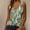 Gray womens tops summer, variant on Womens Blouses and Tops Dressy, Womens Summer Tank Tops Sleeveless U Neck Henley Shirts Floral Printed Casual Loose Tees Blouse