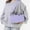Purple, variant on InsCrazy Crossbody Bag for Women, Large Capacity 3-Compartment Womens Tote Bag, Lightweight Nylon Shoulder Bag with Zipper for Travel