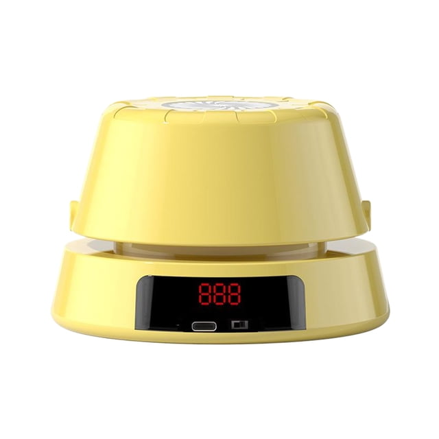 Naiovety Máquina de cuerda para saltar, bobinado de despedida, cuerda de nailon envuelta en PU, batería integrada de 800 Mah, rápida y suave Accesorios para máquinas de ejercicios amarillo