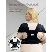 Momcozy Baby Carrier Air Mesh - Baby Wrap for Newborns to Toddler 8-35 lbs - Cooling, Breathable, and Lightweight