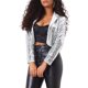 thumbnail image 1 of CHAQUETA DE LENTEJUELAS INSPIRE CHIC PARA MUJER, CHAQUETA DE FIESTA CON SOLAPA, ABIERTO EN FRONTAL, BLAZER CORTO BRILLANTE, TAMAÑO XS, PLATA, 1 of 6